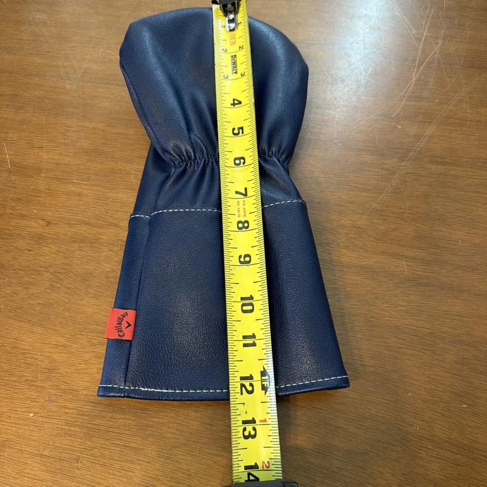 Callaway Golf Club Headcover Wood Hybrid Navy Red Embroidered 1 EUC